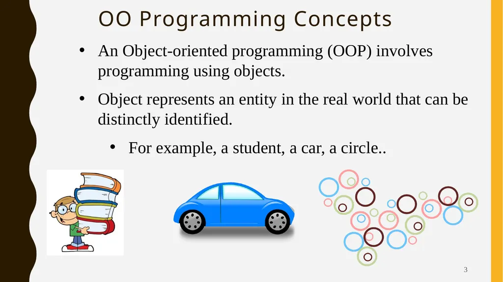 Introduction To Objects Oriented Programming - slide 3 of 53