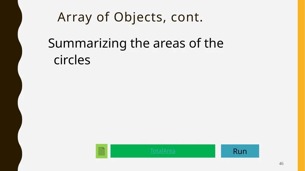 Introduction To Objects Oriented Programming - slide 46 of 53