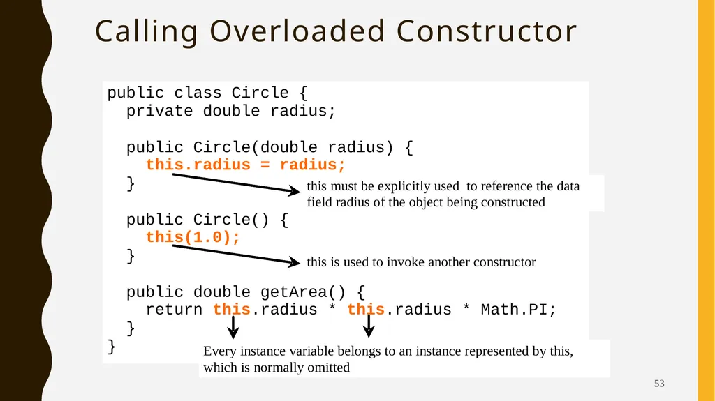 Introduction To Objects Oriented Programming - slide 53 of 53
