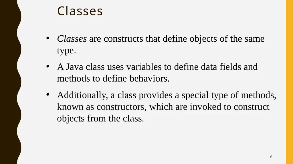 Introduction To Objects Oriented Programming - slide 6 of 53