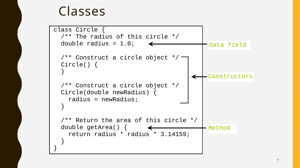Introduction To Objects Oriented Programming - slide 7 of 53