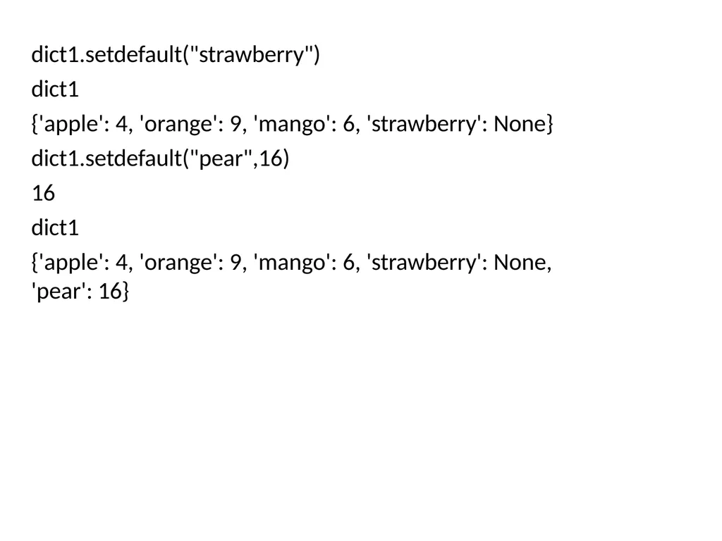 Dictionaries A dictionary is mutable and is - slide 28 of 31