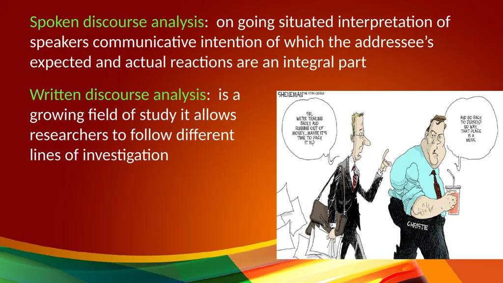 Differences between written and spoken discourse - slide 4 of 10