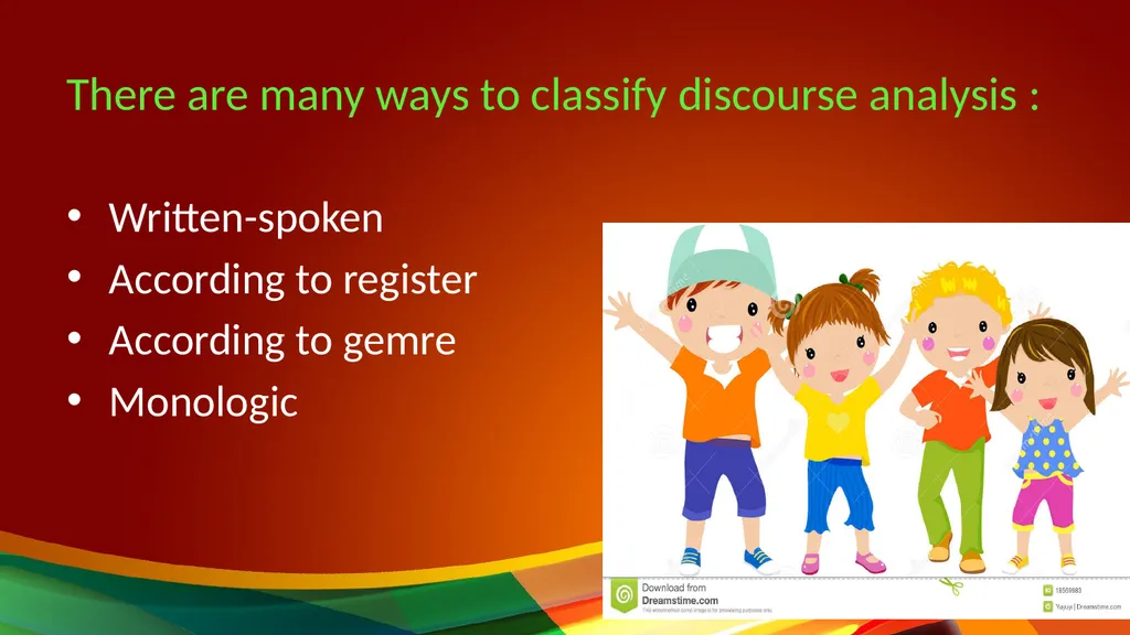 Differences between written and spoken discourse - slide 3 of 10