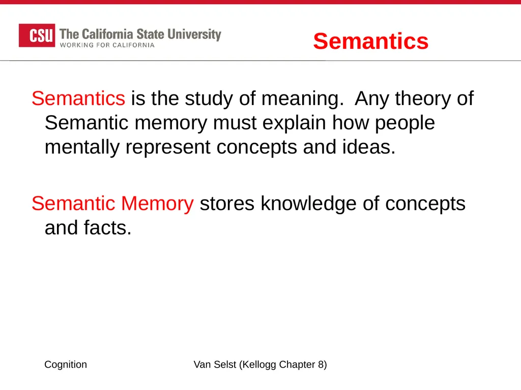 COGNITION Chapter 8: Language Fundamentals of - slide 13 of 38