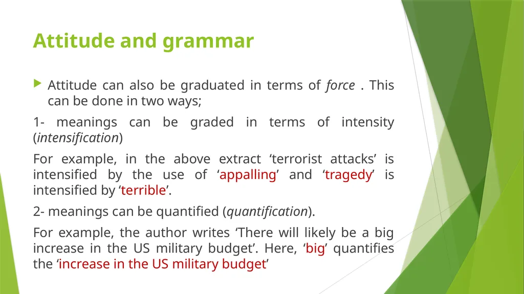 Discourse Grammar By: Asmaa Muwafaq Ahmed - slide 23 of 38