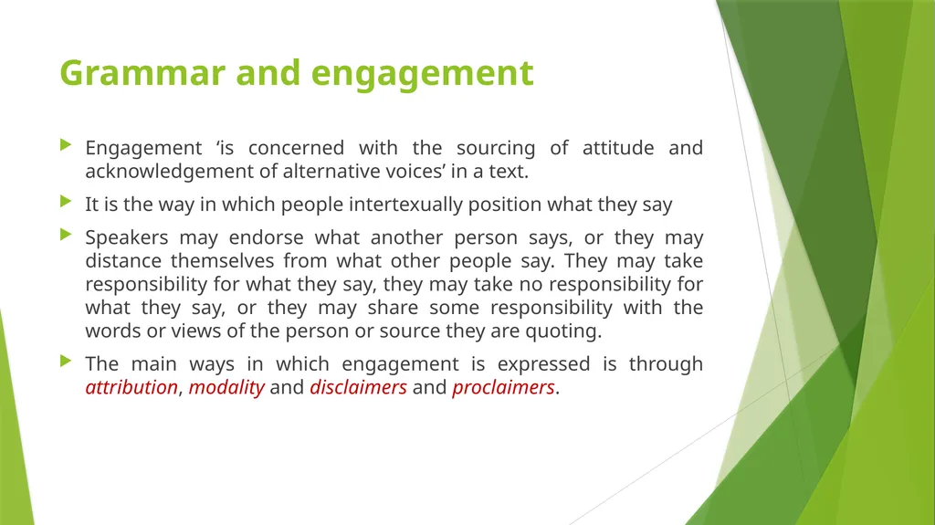 Discourse Grammar By: Asmaa Muwafaq Ahmed - slide 24 of 38
