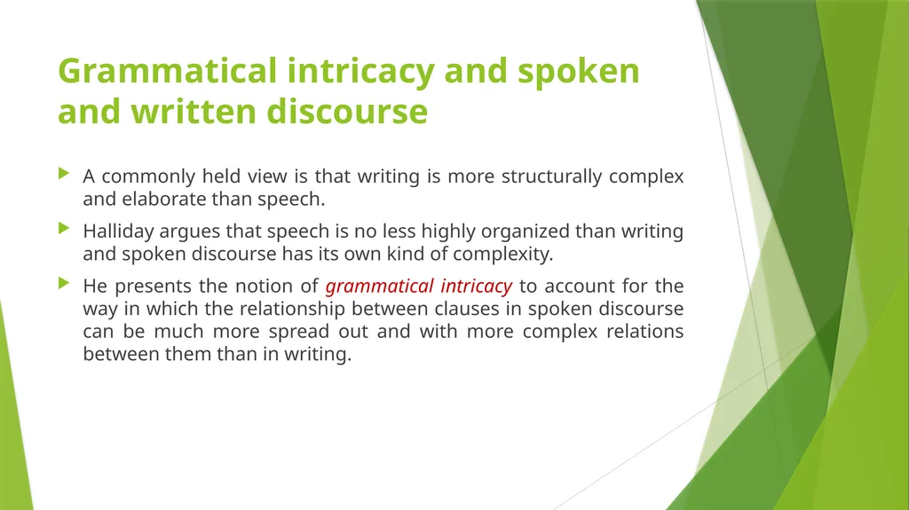 Discourse Grammar By: Asmaa Muwafaq Ahmed - slide 28 of 38