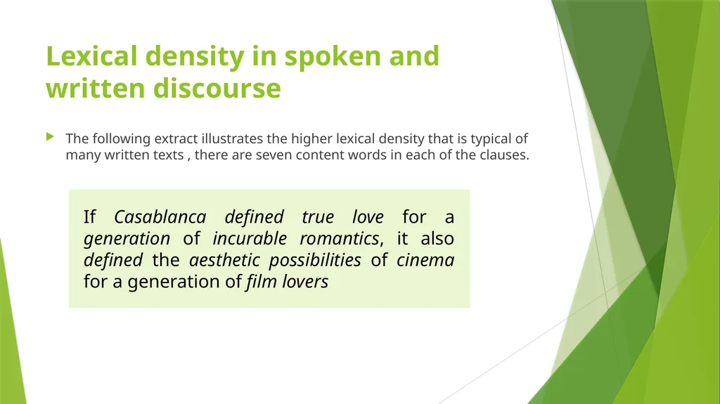 Discourse Grammar By: Asmaa Muwafaq Ahmed - slide 31 of 38