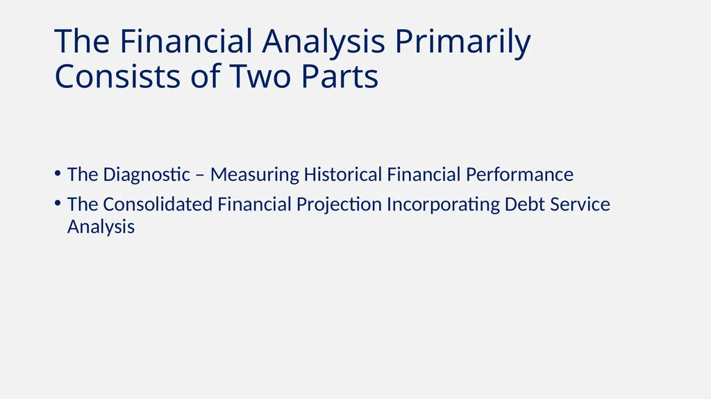 Finance Basics The Financial Analysis had to - slide 16 of 16