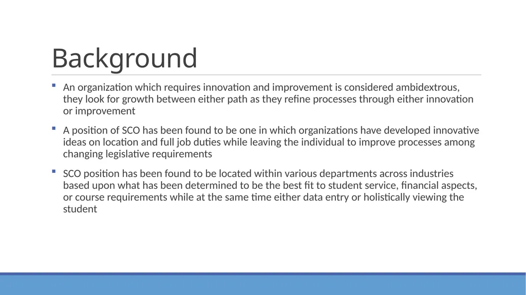 Placement of a School Certifying Official and its - slide 6 of 35