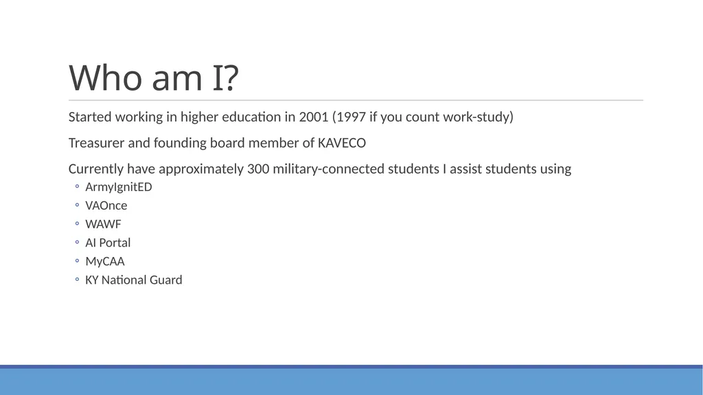 Placement of a School Certifying Official and its - slide 2 of 35