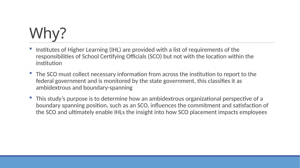 Placement of a School Certifying Official and its - slide 3 of 35