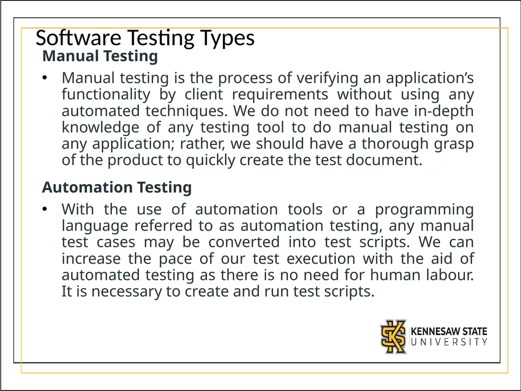 CSE1300 Introduction to Software Engineering What - slide 20 of 26