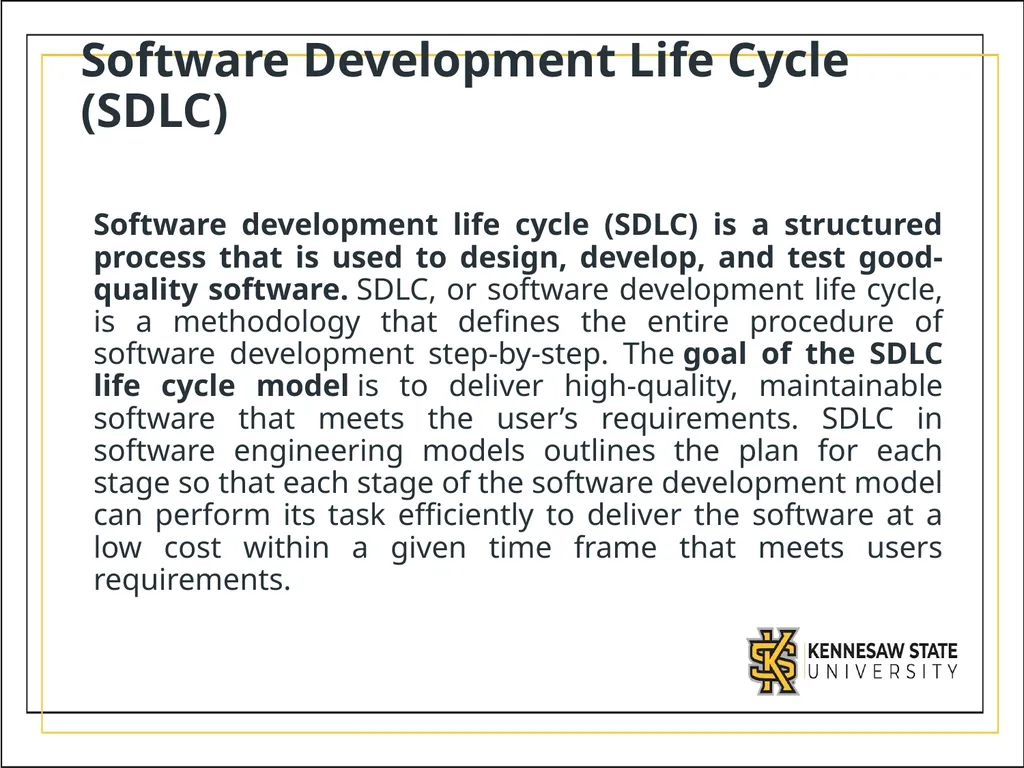 CSE1300 Introduction to Software Engineering What - slide 8 of 26