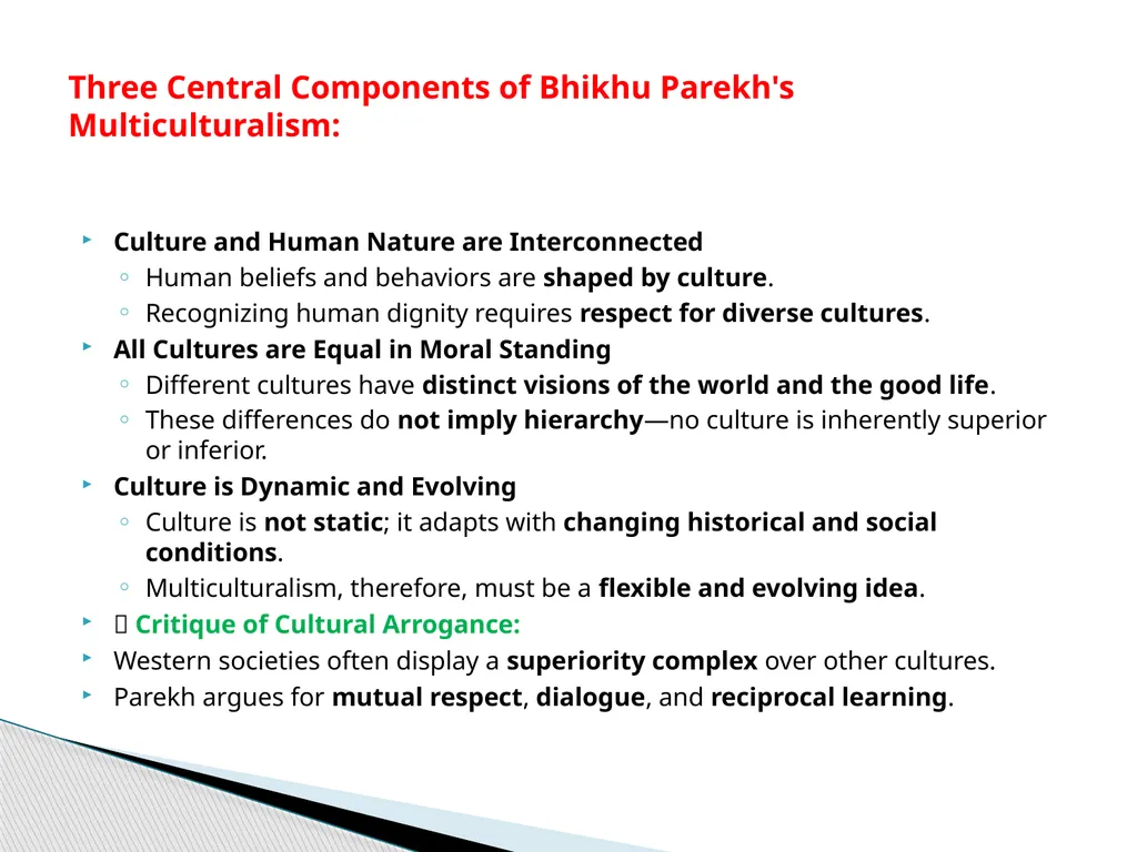 Course Title: Democracy and Multiculturalism - slide 11 of 12