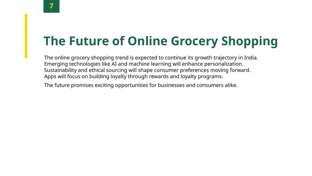 Consumer Preferences on Online Grocery - slide 9 of 12