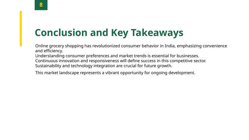 Consumer Preferences on Online Grocery - slide 10 of 12