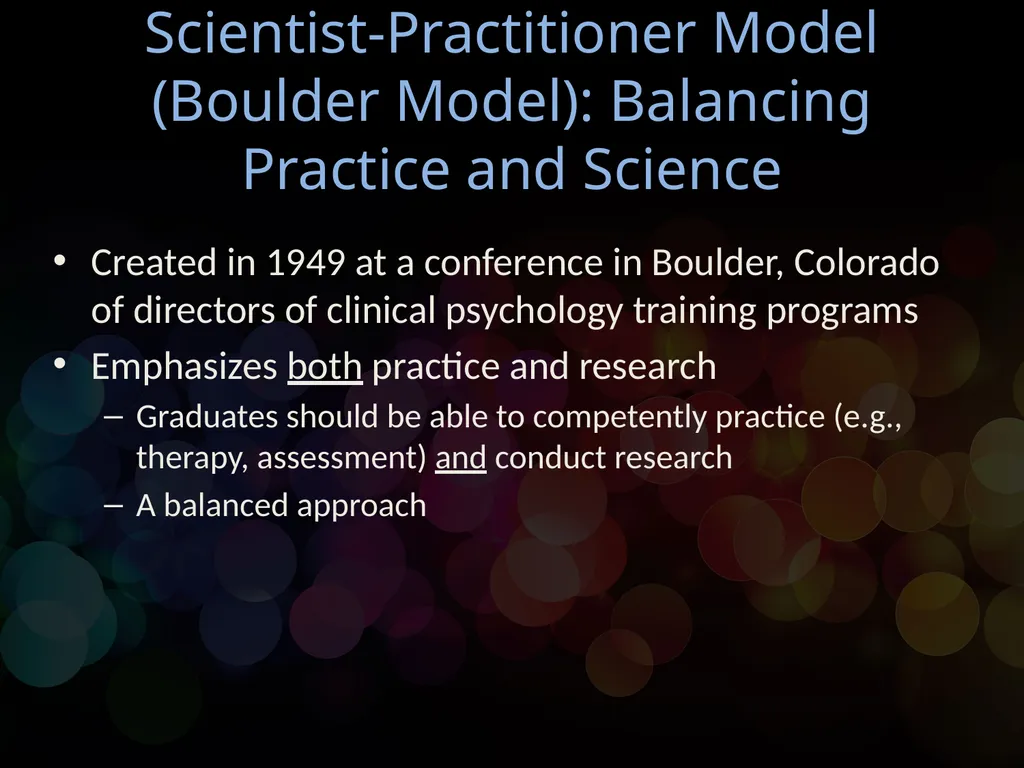 Chapter 1 Clinical Psychology: Definition and - slide 8 of 26