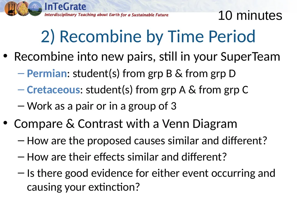 The Changing Biosphere: Lessons from the Past Unit - slide 8 of 12