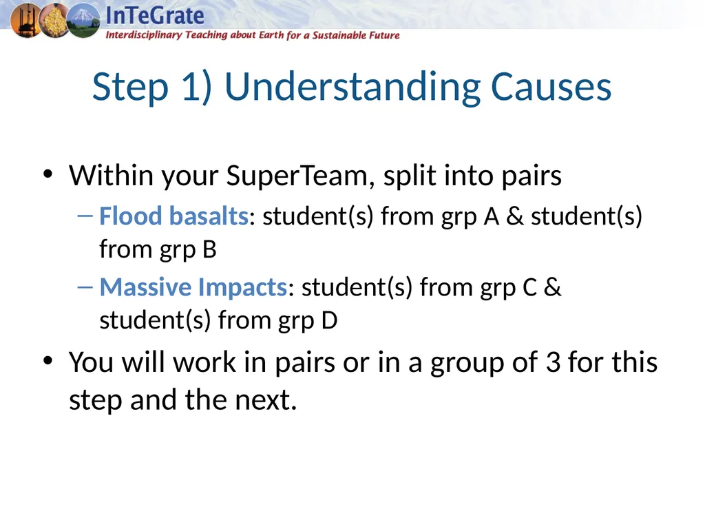 The Changing Biosphere: Lessons from the Past Unit - slide 5 of 12