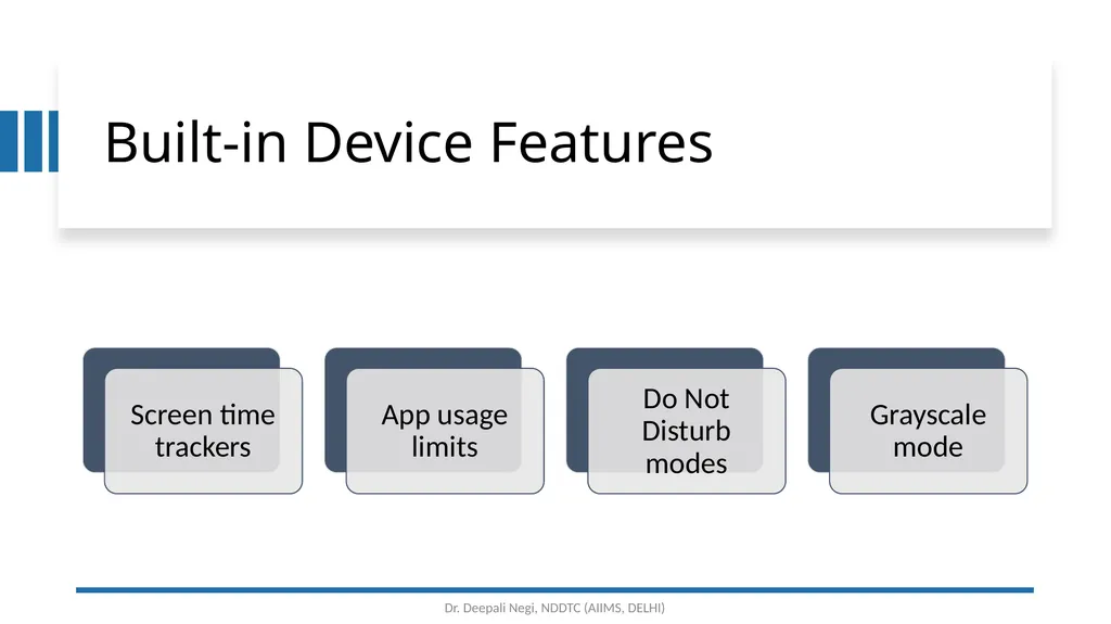 Digital Wellbeing Tools for Fostering Mental - slide 19 of 38