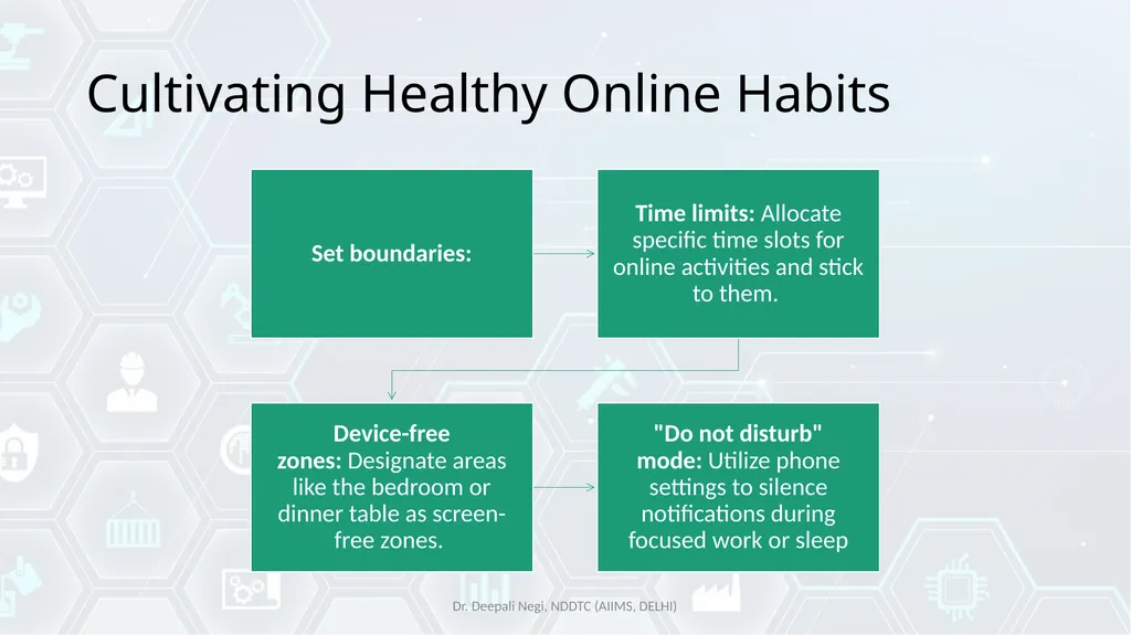Digital Wellbeing Tools for Fostering Mental - slide 30 of 38