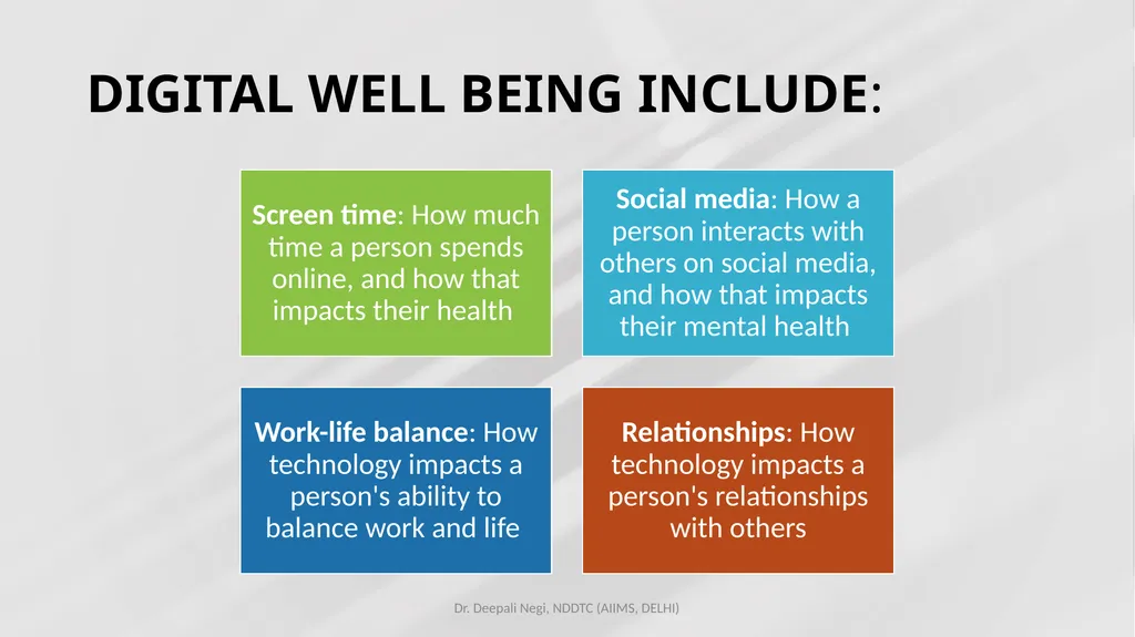Digital Wellbeing Tools for Fostering Mental - slide 8 of 38