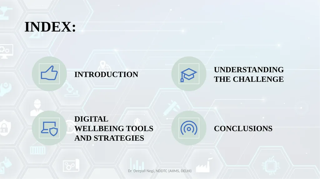 Digital Wellbeing Tools for Fostering Mental - slide 2 of 38