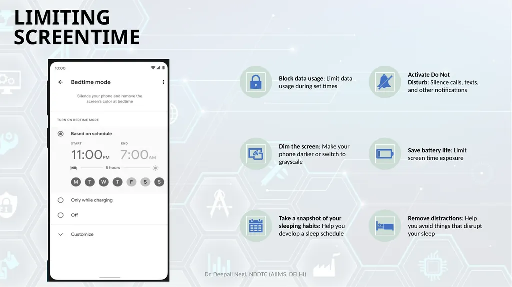 Digital Wellbeing Tools for Fostering Mental - slide 20 of 38