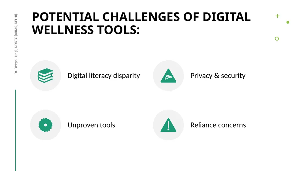 Digital Wellbeing Tools for Fostering Mental - slide 36 of 38