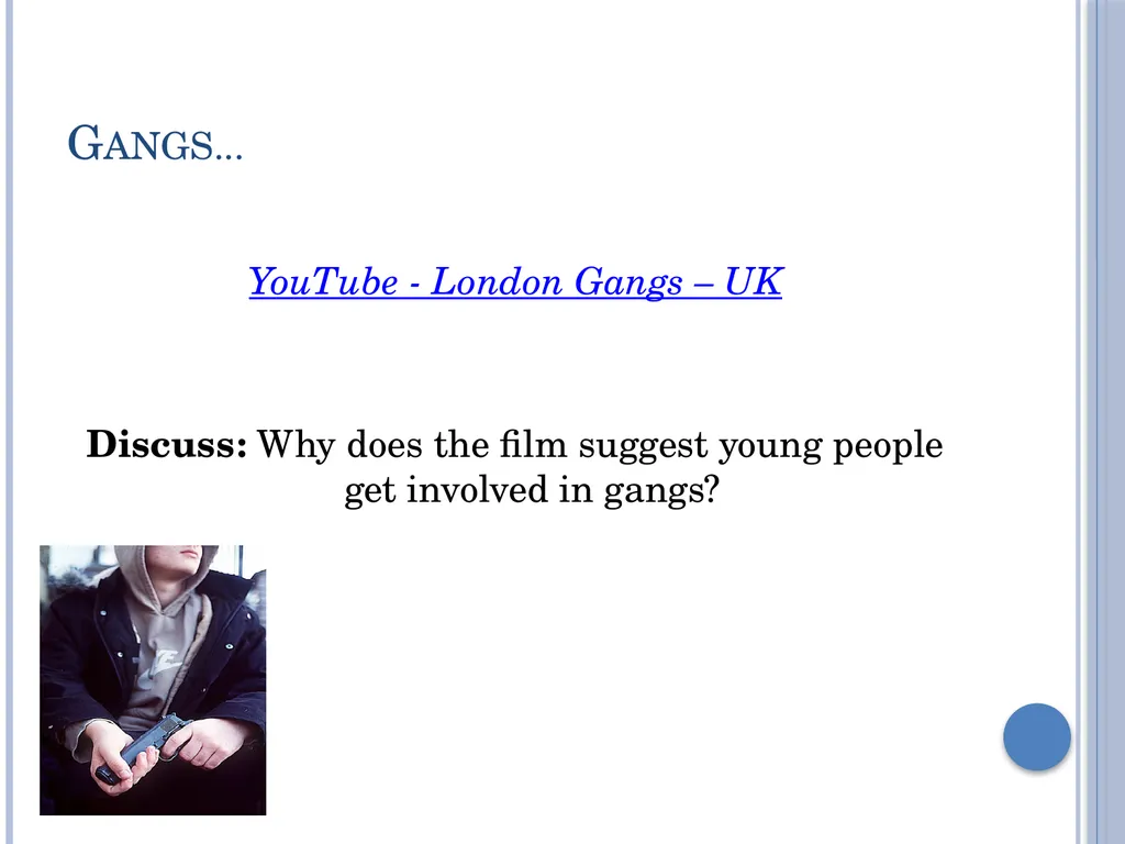Subcultural Explanations for Crime & Deviance G674 - slide 6 of 46