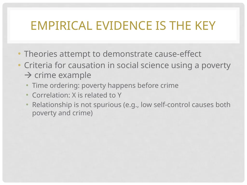 Introduction to Criminology Defining Criminology - slide 20 of 30
