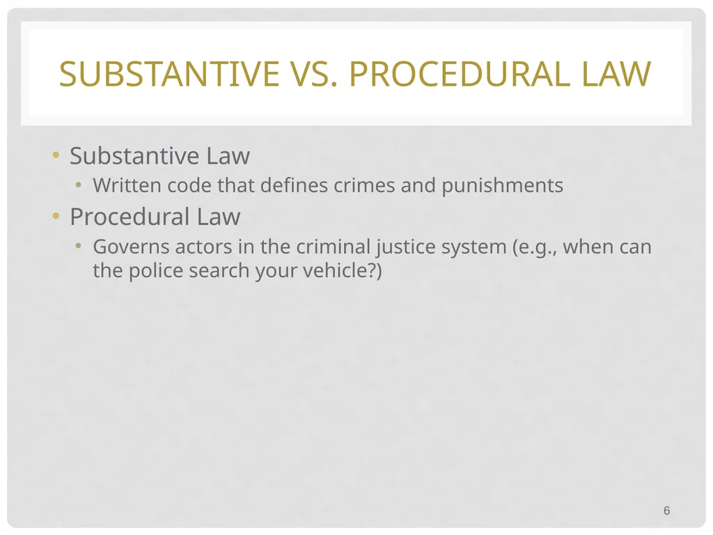 Introduction to Criminology Defining Criminology - slide 6 of 30