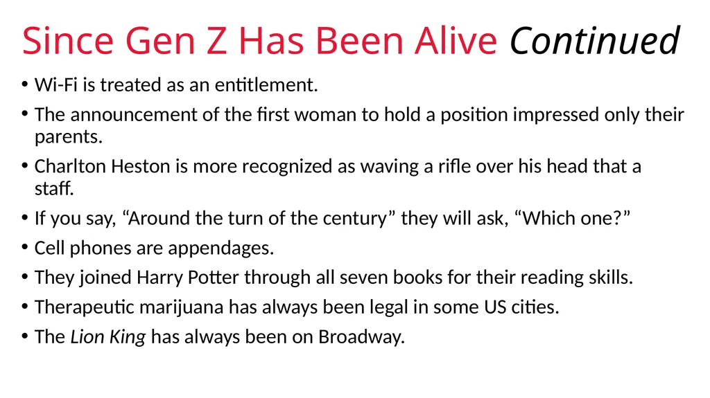 GENERATION AN INTRODUCTION Generational Studies - slide 16 of 26
