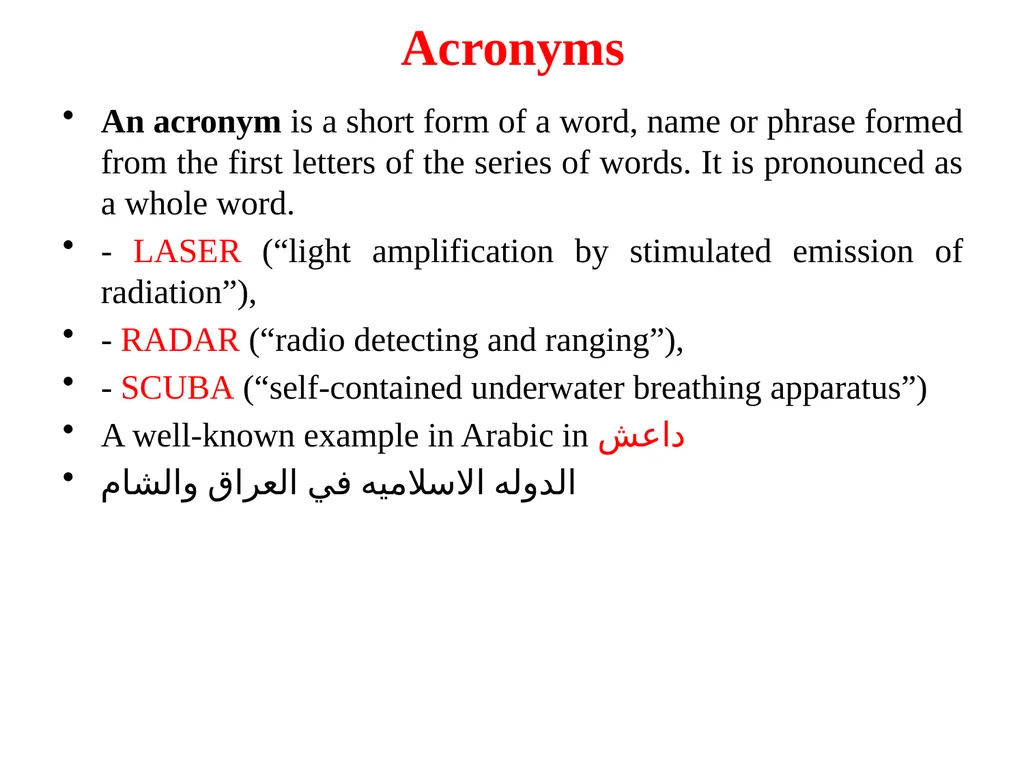 Words and word-formation processes People really - slide 15 of 19