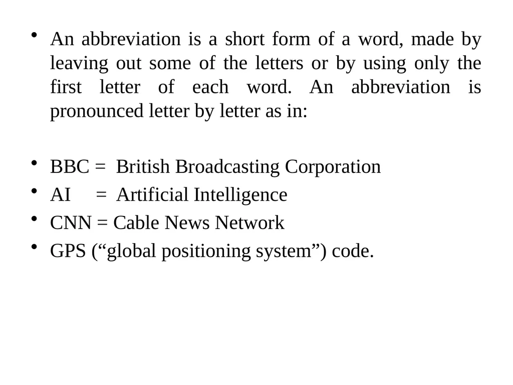 Words and word-formation processes People really - slide 16 of 19