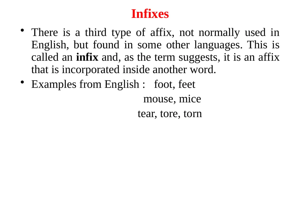 Words and word-formation processes People really - slide 18 of 19