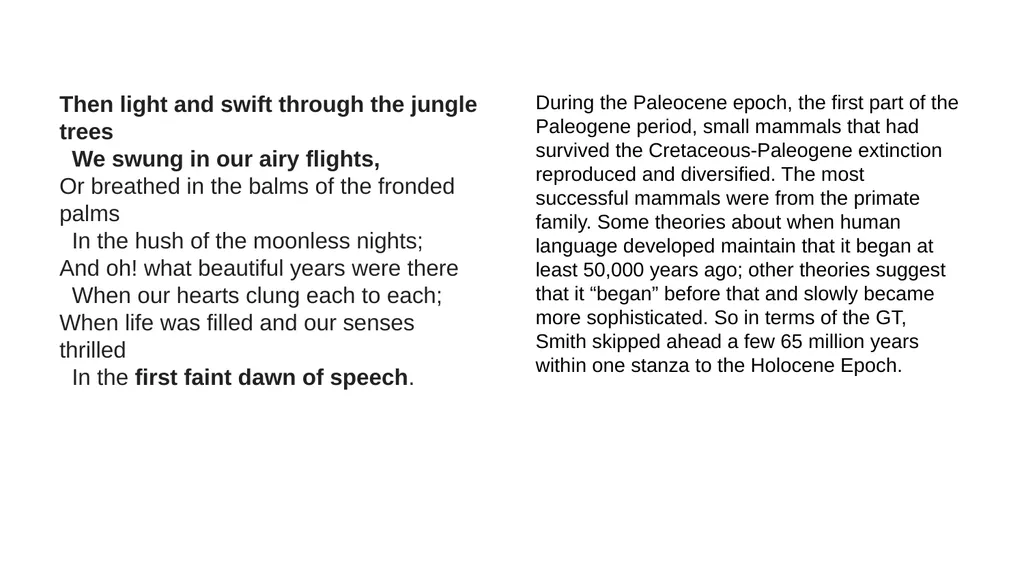 First section: Open-ended Instructions: explain - slide 7 of 21