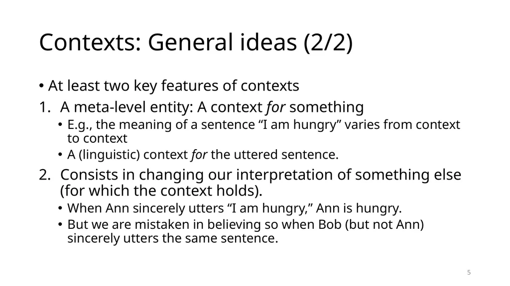 Contexts: A Grounding Perspective Fumiaki - slide 5 of 14