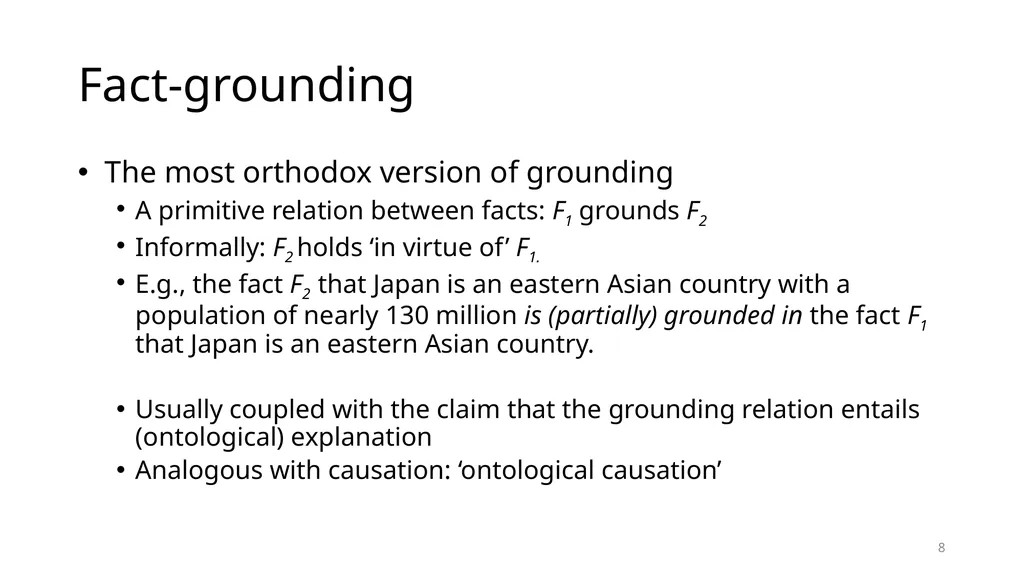Contexts: A Grounding Perspective Fumiaki - slide 8 of 14