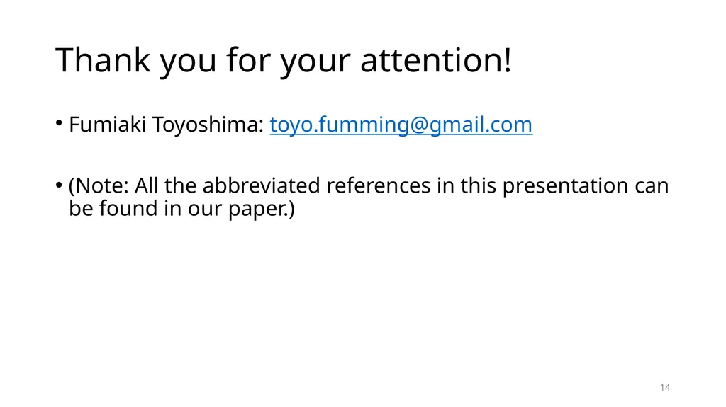 Contexts: A Grounding Perspective Fumiaki - slide 14 of 14