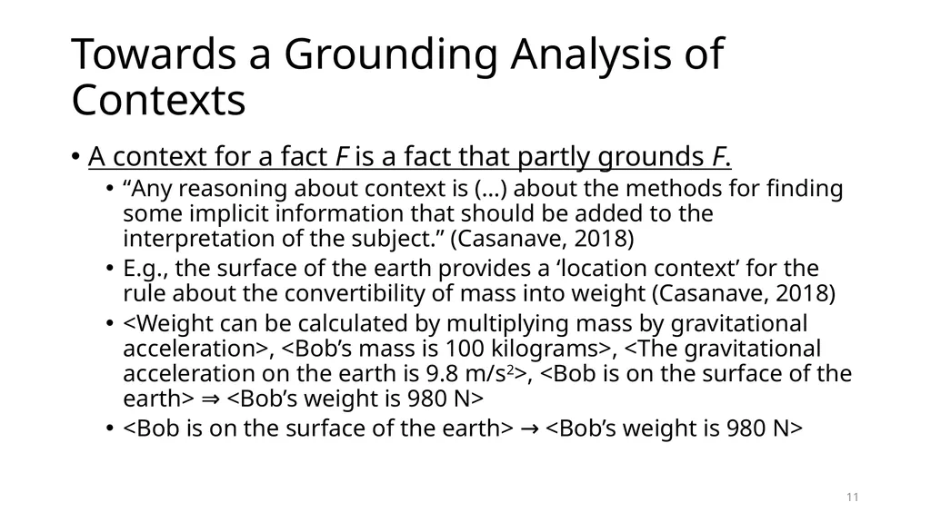 Contexts: A Grounding Perspective Fumiaki - slide 11 of 14