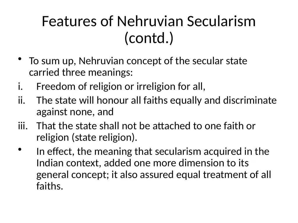 The Indian Context The project of modernity in - slide 9 of 10