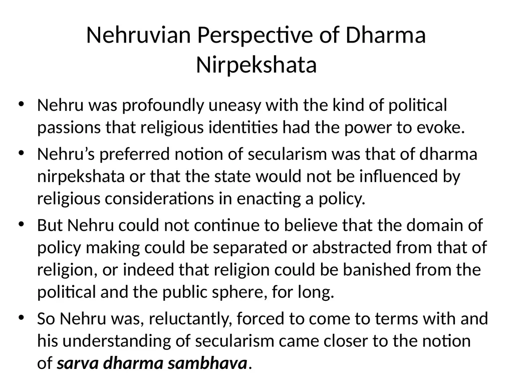 The Indian Context The project of modernity in - slide 7 of 10