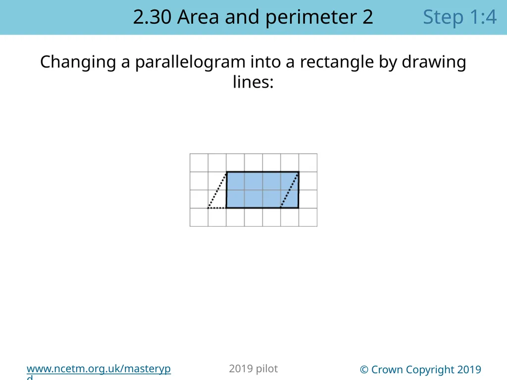 2.30 Multiplicative contexts: area and perimeter 2 - slide 12 of 67