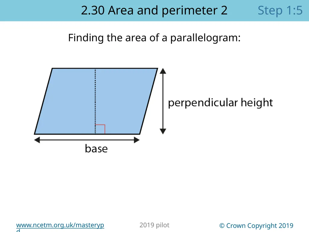 2.30 Multiplicative contexts: area and perimeter 2 - slide 13 of 67