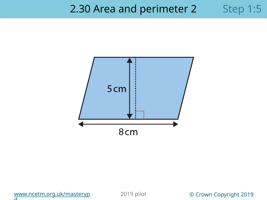 2.30 Multiplicative contexts: area and perimeter 2 - slide 15 of 67
