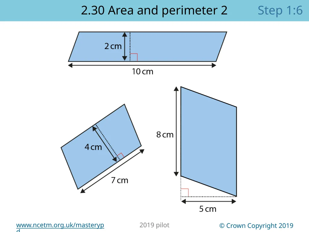 2.30 Multiplicative contexts: area and perimeter 2 - slide 16 of 67