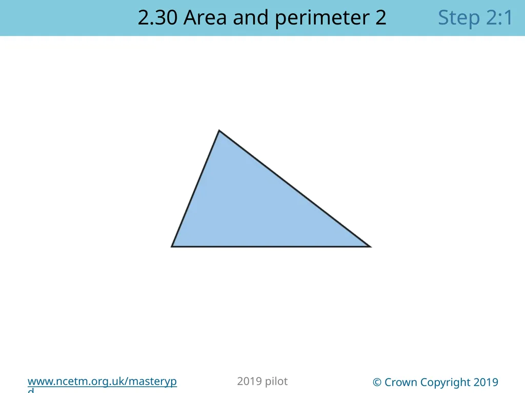 2.30 Multiplicative contexts: area and perimeter 2 - slide 21 of 67